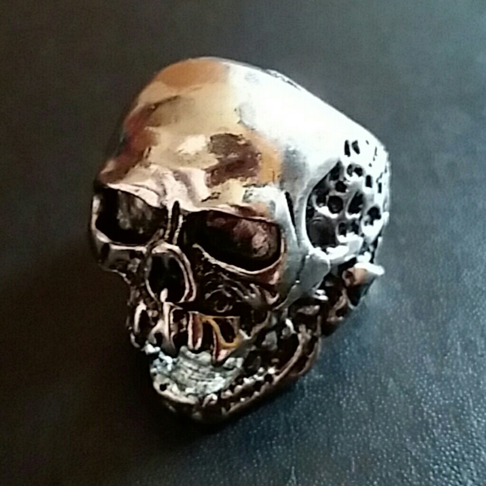 Men's Bikers Skull Ring!